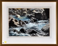 Lot 98 - Vivienne Pooley ''Stream in Duddon'' signed;...