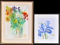 Lot 104 - Ashley Sims Flower study signed and dated 2011...