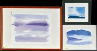 Lot 121 - A*** W*** Eady ''Landscapes in Blues'' all...