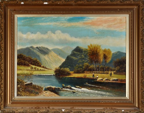 Lot 163 - J*** Wick ''Footsteps of the morning, Loch Awe'...