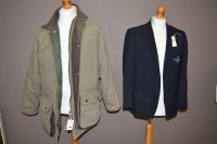 Lot 334 - A gent's tweed shooting jacket; a Gieves,...
