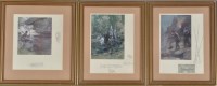 Lot 47 - After George Denholm Armour - Angling scenes,...