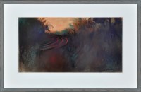 Lot 129 - Lionel Playford - ''Train Track'', signed and...
