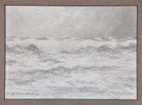 Lot 135 - Victor Noble Rainbird - A study of waves...