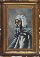 Lot 201 - **** Manent - A portrait of a bearded Bedouin,...