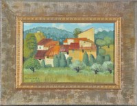 Lot 224 - Raymonde Boisy - ''À Mirabeau'', signed;...