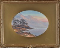 Lot 226 - Alfred Harford, RWS - ''Loch Katrine'', oil on...