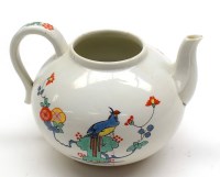 Lot 30 - A Chantilly teapot, soft paste, c.1745,...
