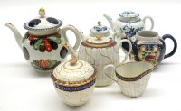 Lot 85 - A quantity of Worcester teapots, to include: a...