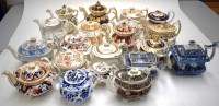 Lot 117 - Twenty teapots, various.