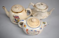 Lot 136 - A Ducal propaganda teapot in Art Deco style...