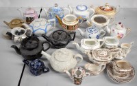 Lot 141 - Miniature and toy tea ware, makers include:...
