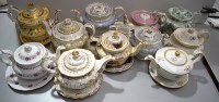 Lot 187 - 19th Century miscellaneous teapots, all...