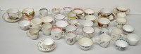 Lot 192 - A collection of coffee cans, tea cups and tea...