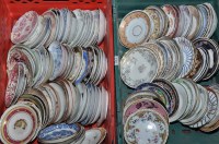 Lot 232 - A large quantity of 19th Century tea saucers.