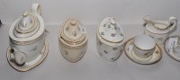 Lot 240 - Factory Z tea ware, to include: two covered...