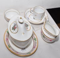 Lot 250 - Factory Z tea ware, to include: a covered...