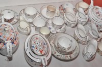 Lot 261 - Factory Z teaware, including: three tea cups;...