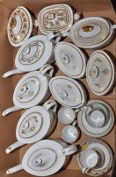 Lot 264 - A quantity of Factory Z tea ware, pattern...