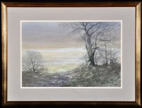 Lot 43 - Alwyn Crawshaw - ''From the top of the hill'',...