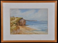 Lot 90 - Sidney Ash - ''Monkseaton beach with a view...