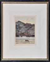 Lot 151 - Charles William Wyllie, RBA - ''Dover Harbour''...