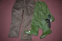 Lot 448 - A pair of fisherman's waders, by Mountain Life;...