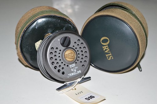 Lot 516 - An Orvis Battenkill disc 8/9 fly fishing reel,...