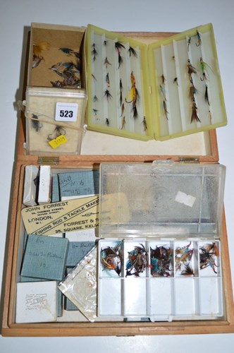 Lot 523 - Three plastic, one cardboard and one large...