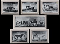 Lot 643 - After George Stubbs - sundry equestrian scenes,...