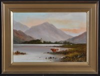 Lot 659 - J*** C*** Jonas - ''Kilchurn Castle, Loch Awe''...