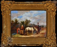 Lot 692 - Manner of William Shayer, snr. - ''The Water...