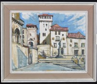 Lot 720 - R*** E*** Bingham - ''Plaza de San Martin,...