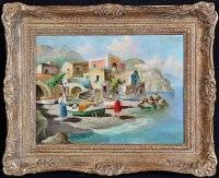 Lot 731 - A*** Pratella - a Mediterranean fishing...