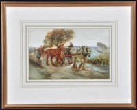 Lot 740 - David Thomas Robertson - ''To The Market'',...