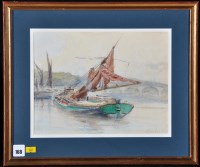 Lot 741 - Charles James Lauder, RSW - ''On The Seine'',...