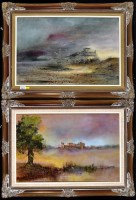 Lot 768 - Nancie Foster (of Wooler) - ''Alnwick Castle''...