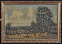 Lot 807 - Sidney Yates Johnson - ''Harvest Time,...