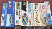 Lot 1045 - Revell 1/72 scale model kits, all aircraft...