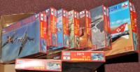 Lot 1048 - Esci 1/72 scale model kits of military...