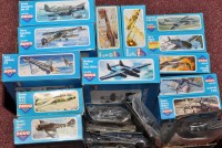 Lot 1053 - Novo 1/72 scale model kits of military...