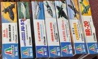 Lot 1068 - Italeri 1/72 scale model kits, No's 120, 121,...