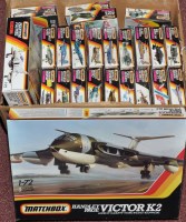 Lot 1077 - Matchbox 1/72 scale model kits including a...