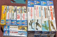 Lot 1082 - Italeri 1/72 scale model kits, No's 109, 116,...