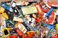 Lot 1106 - A quantity of Scalextric and other slot car...