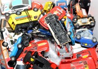 Lot 1110 - A quantity of die-cast model vehicles and slot...