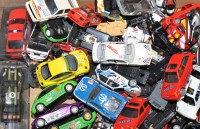 Lot 1117 - A quantity of slot cars by Scalextric, Hornby...