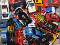 Lot 1119 - A quantity of Scalextric and other slot cars...