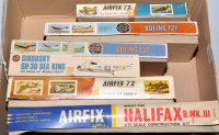 Lot 1148 - Airfix 1/72 scale model kits, to include...