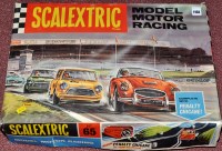 Lot 1168 - A Scalextric model motor racing set, No.65...